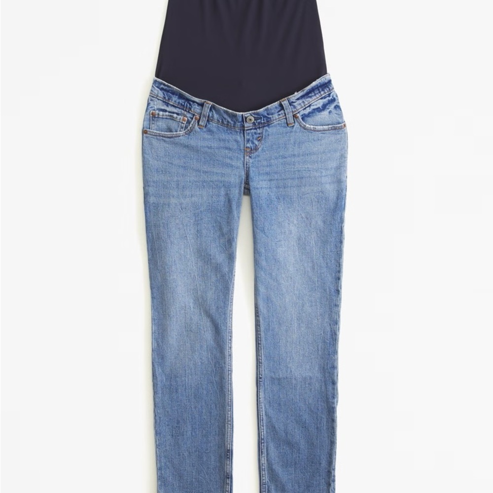 Abercrombie & Fitch Maternity Straight Leg Jeans